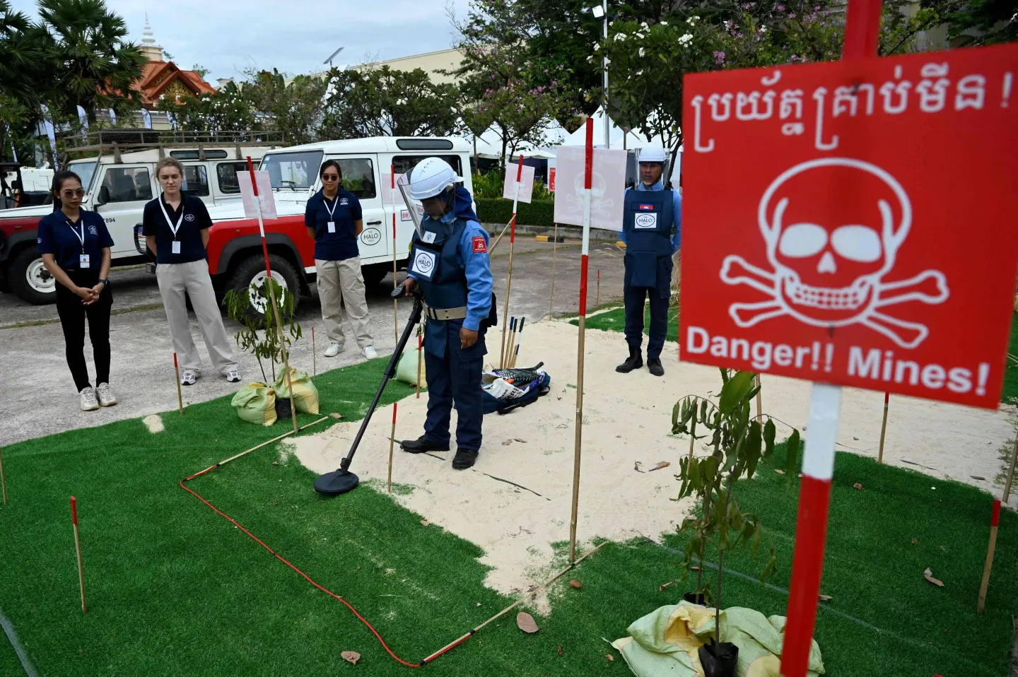 From Cambodia to Colombia, US aid freeze defuses landmine removals