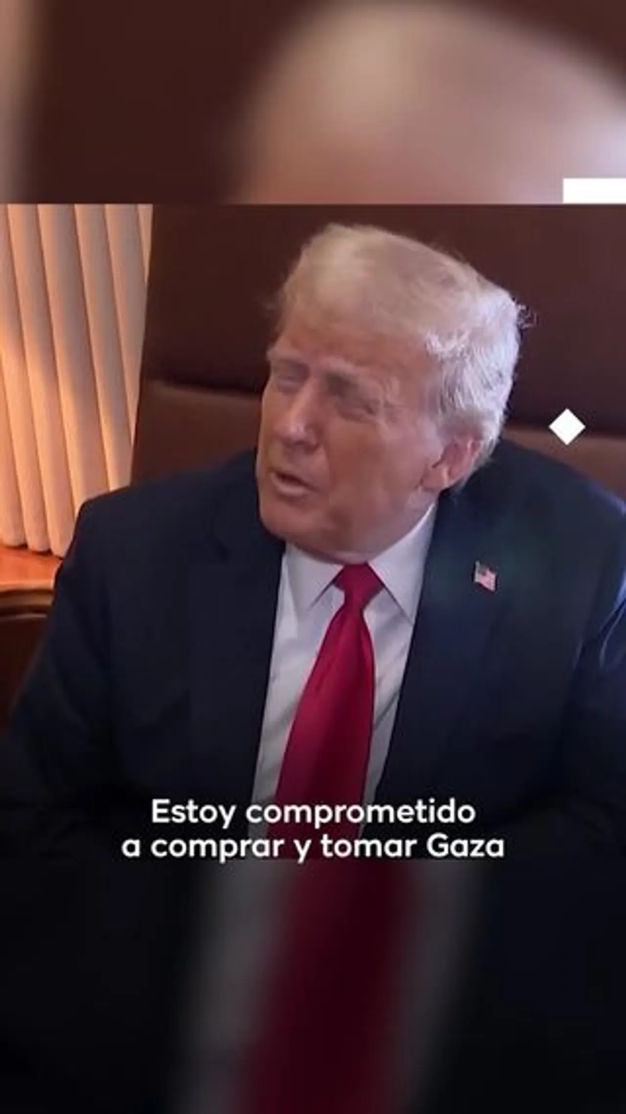 “Estoy decidido a comprar y adueñarme de Gaza”