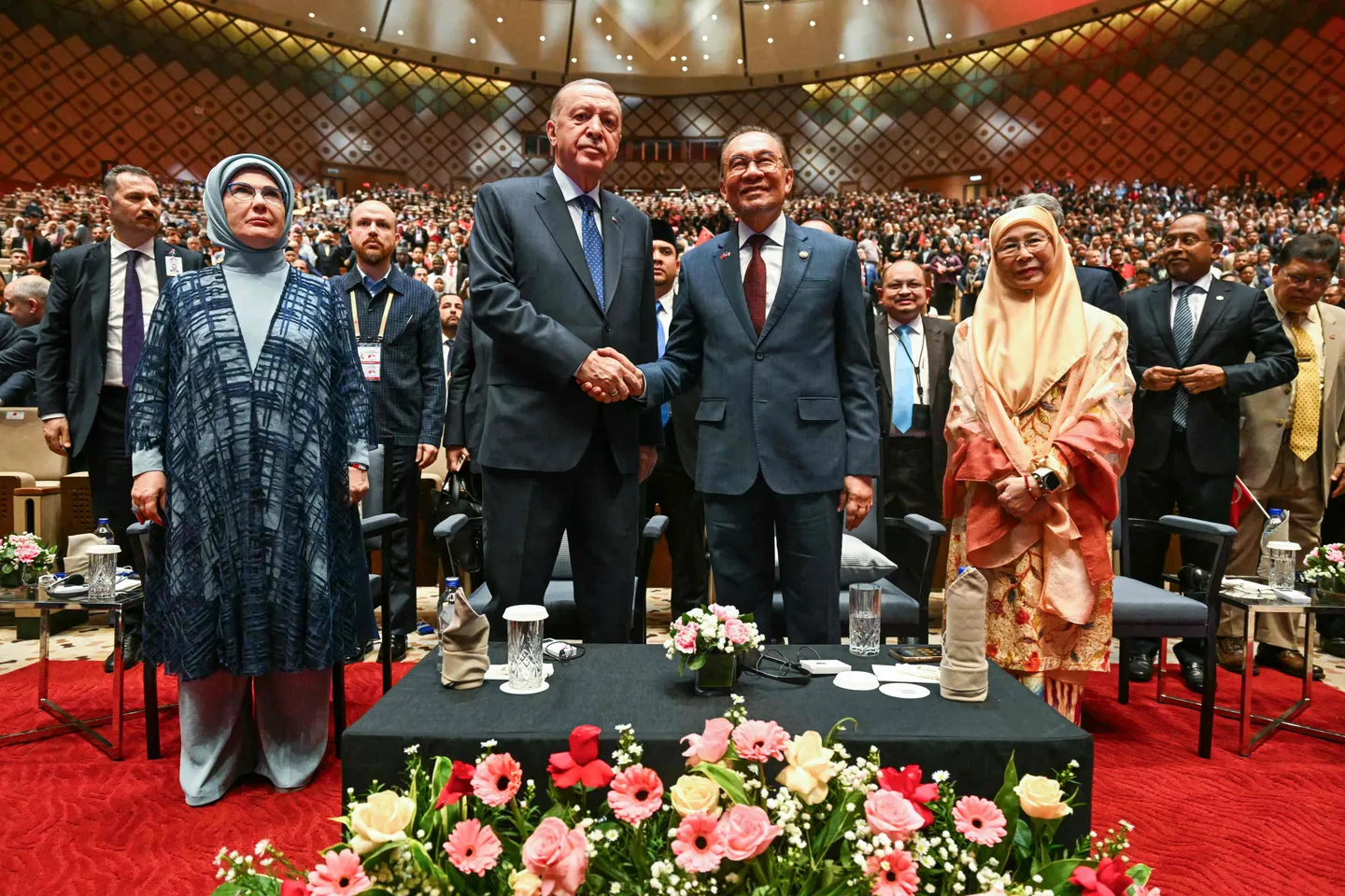 Perdana Menteri Malaysia sambut Erdogan dengan majlis rasmi