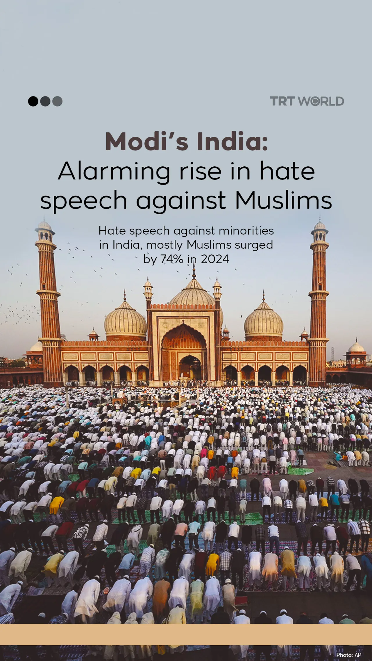 Anti-Muslim speech surges in India