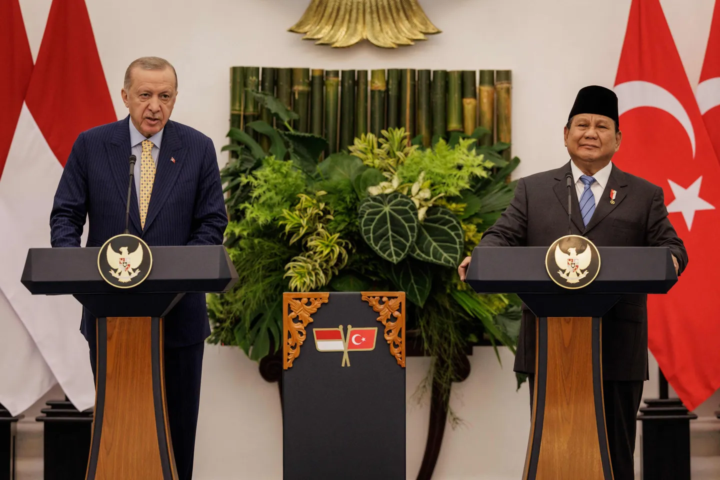 Turkiye dan Indonesia fokus pada hubungan pertahanan strategis dalam kunjungan Erdogan
