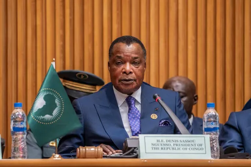 Nguesso : "Je vais faire acte de candidature" à l'élection présidentielle