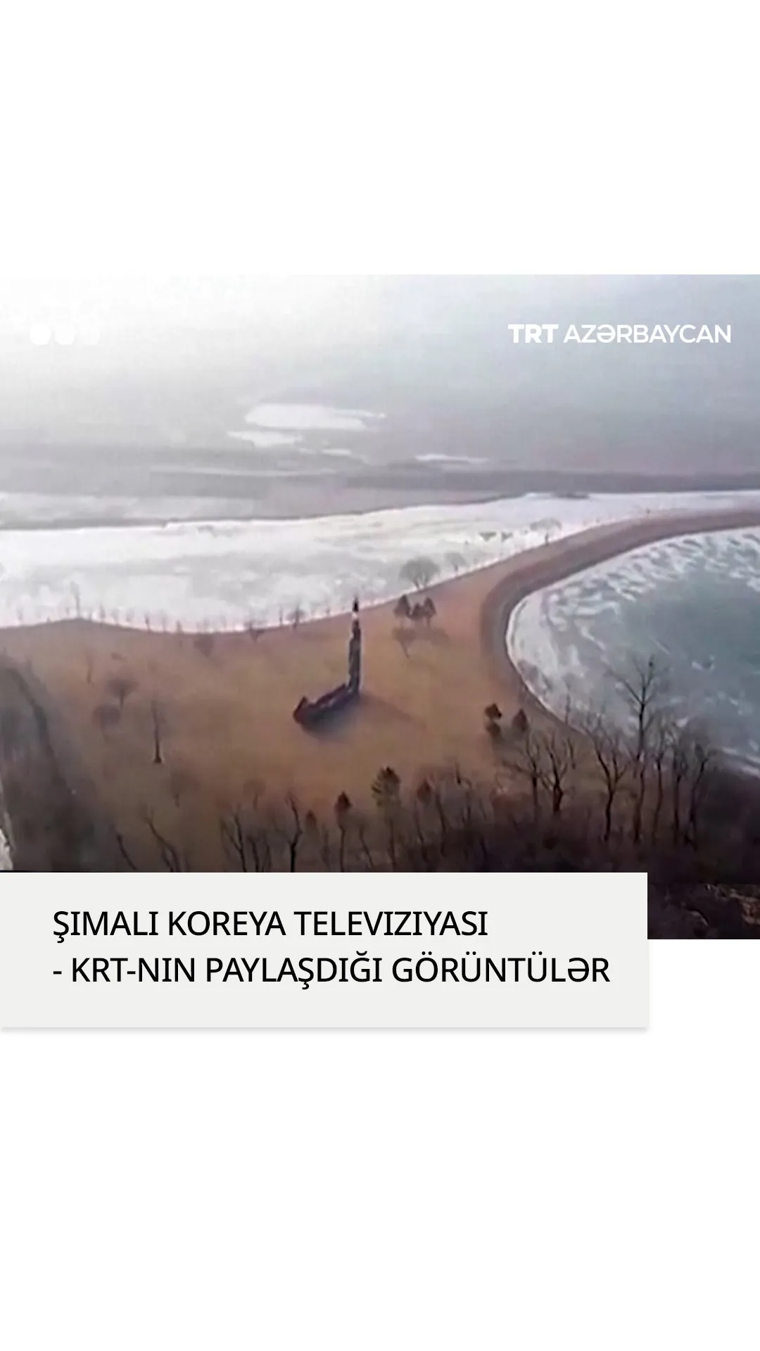 Şimali Koreya televiziyası - KRT-nin paylaşdığı görüntülər
