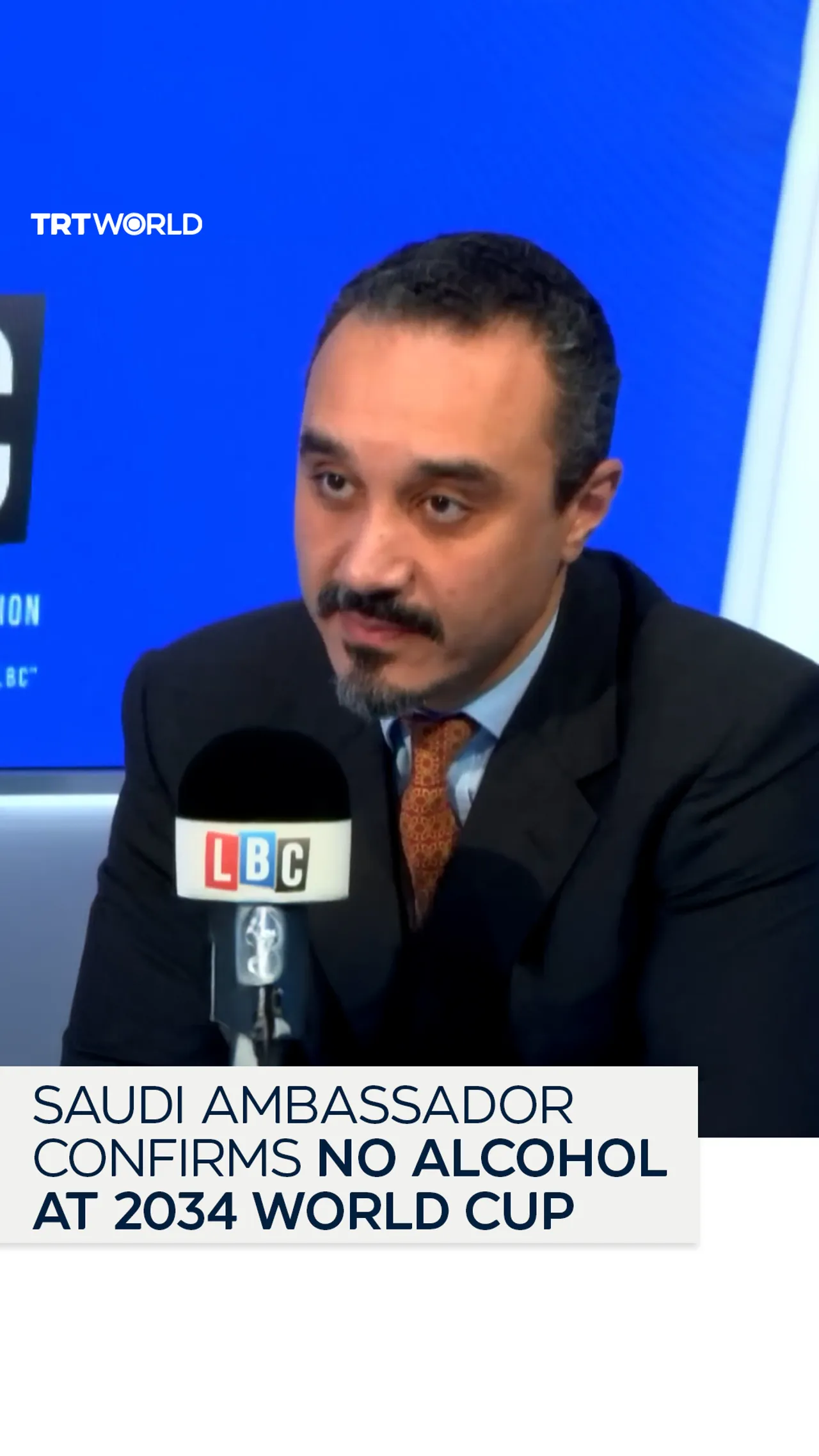 Alcohol to be banned at Saudi Arabia 2034 World Cup