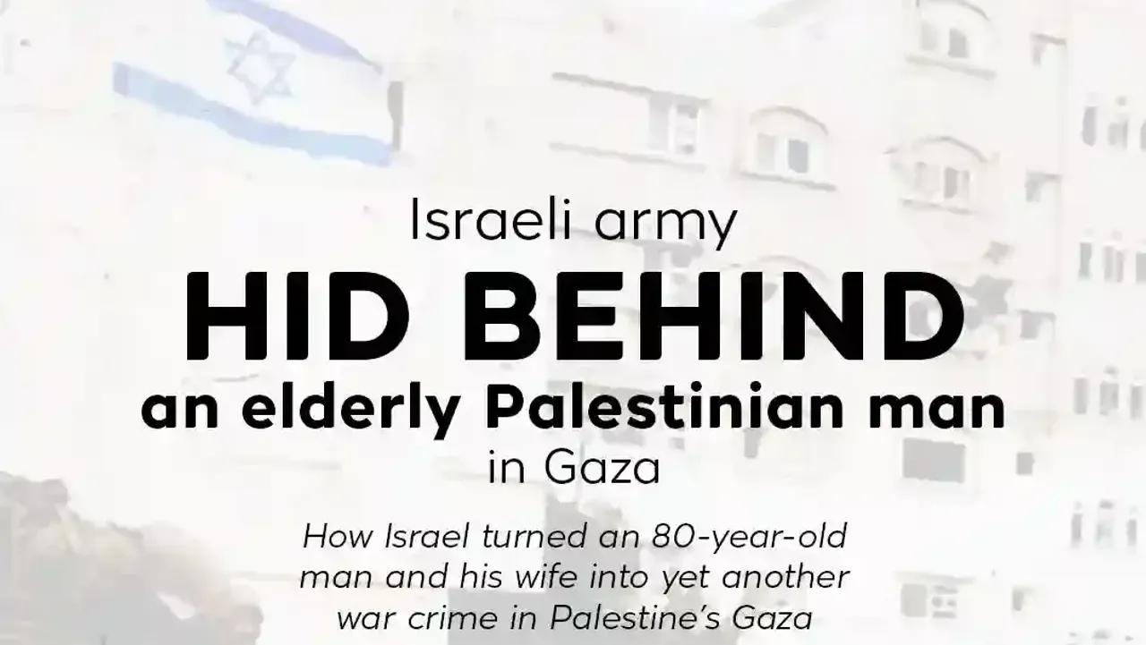 Human shields in Gaza