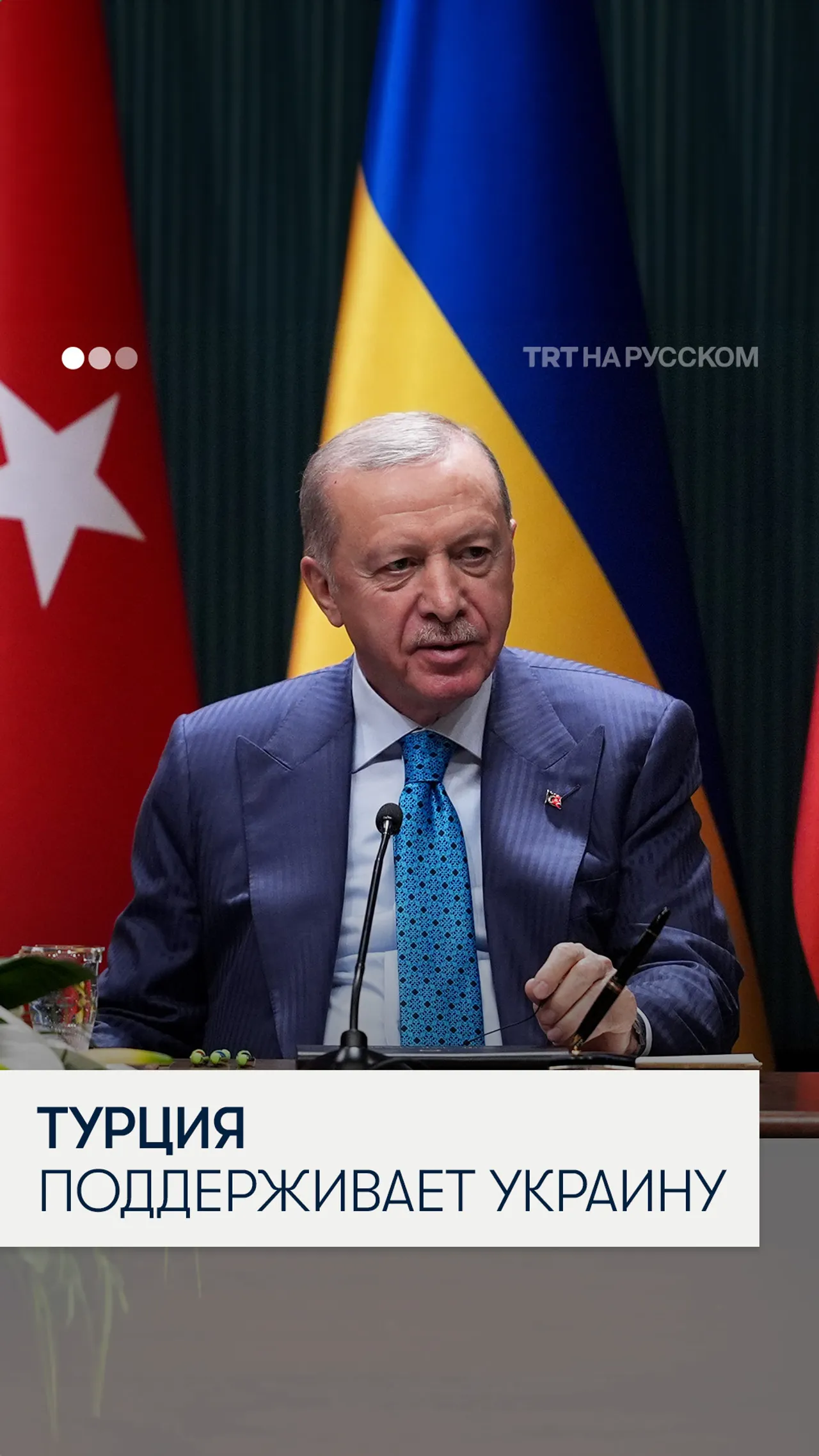 Турция поддерживает Украину