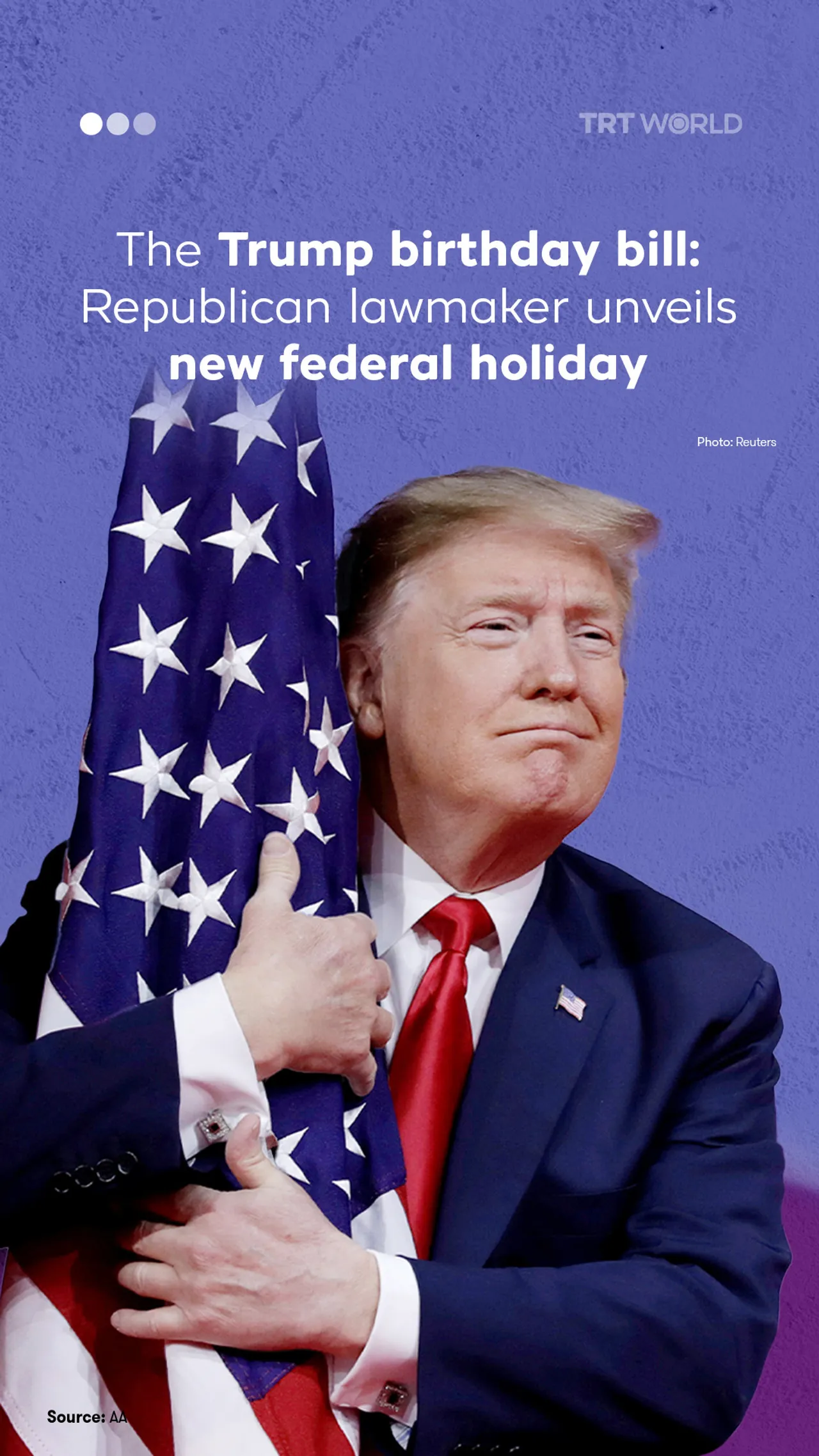 The Trump birthday bill: Republican lawmaker unveils new federal holiday