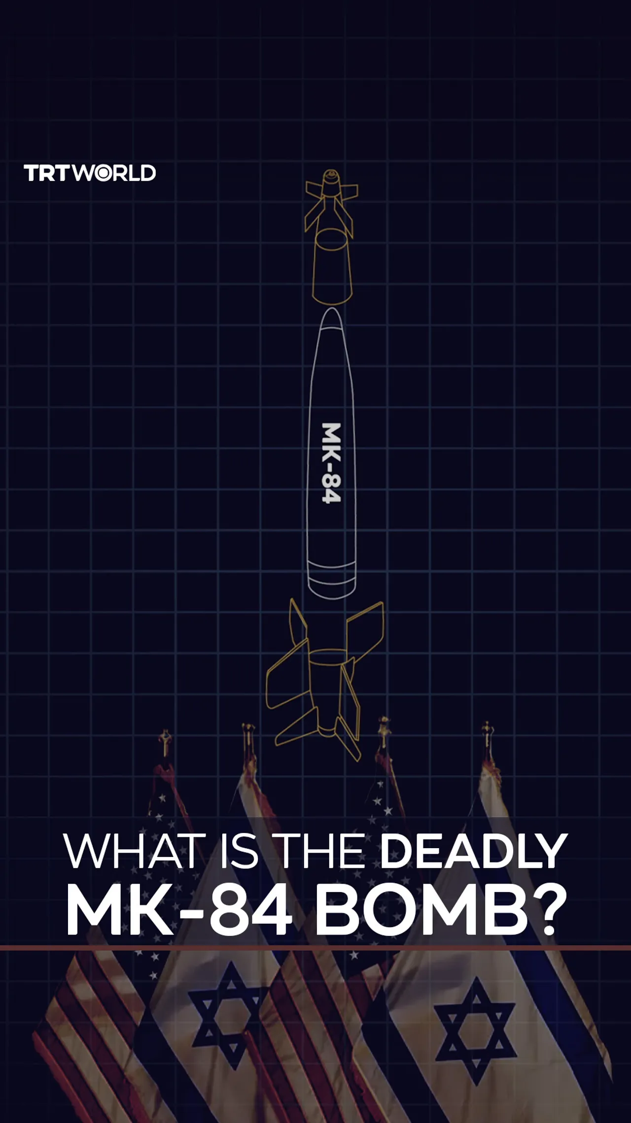 What is the deadly MK-84 bomb?