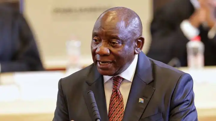 South Africa's Ramaphosa urges 'rules-based' global order