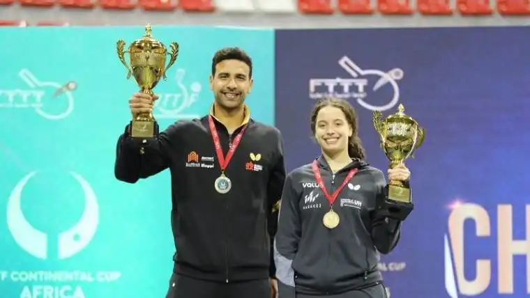 L'Égyptien Assar bat le Nigérian Aruna en finale de la Coupe d'Afrique ITTF