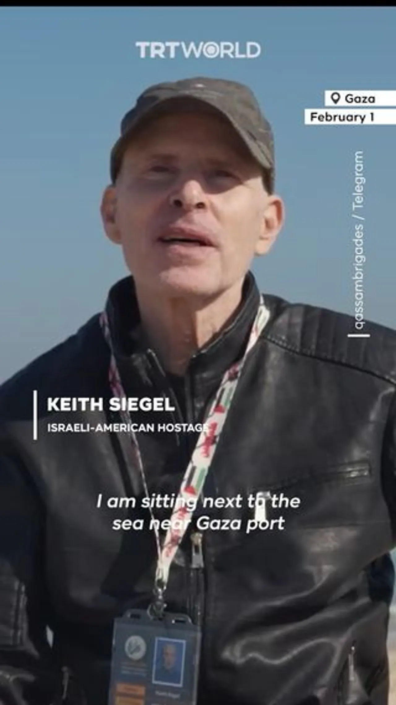 Al Qassam Brigades shares moments of hostage handover