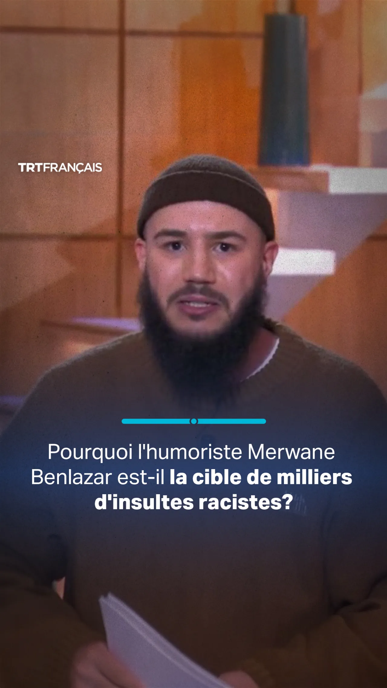 Pourquoi l’humoriste Merwane Benlazar est-il la cible de milliers d’insultes racistes?