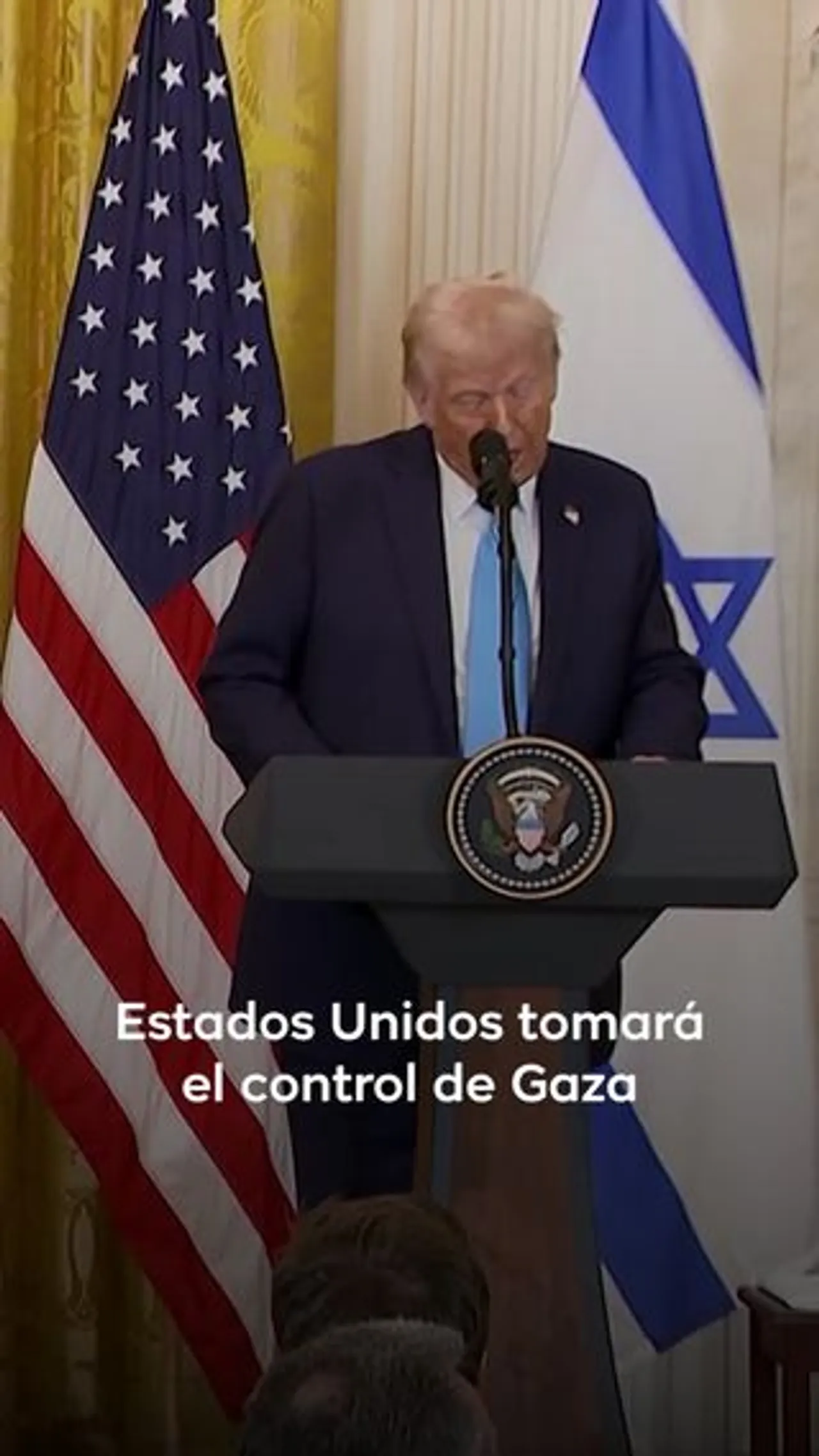 'Estados Unidos tomará Gaza'