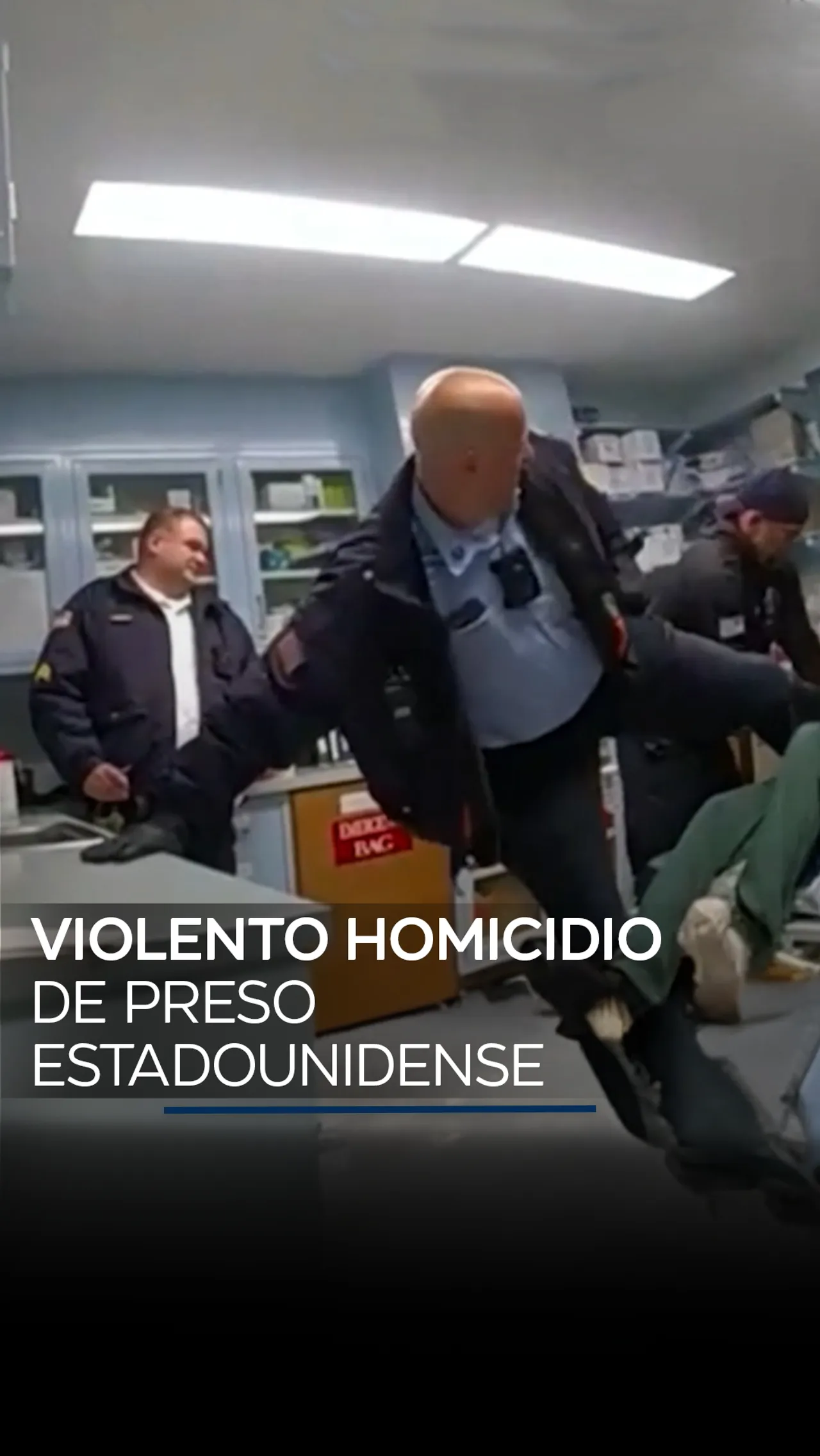 Violento homicidio de preso estadounidense