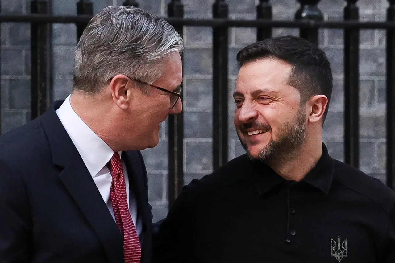 Zelenskyy meets British PM Starmer in London, thanks 'the people of the United Kingdom'
