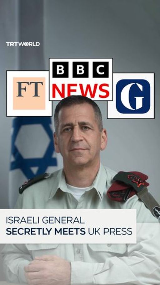 Exposed: UK Journalists’ Secret Meeting with Israeli General - TRT Global