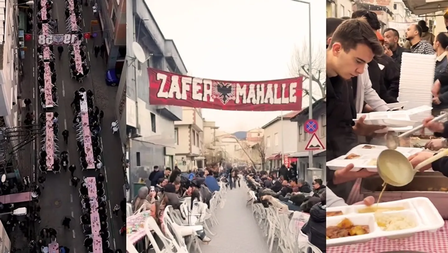 Shqiptarët në Bursa organizojnë iftar masiv