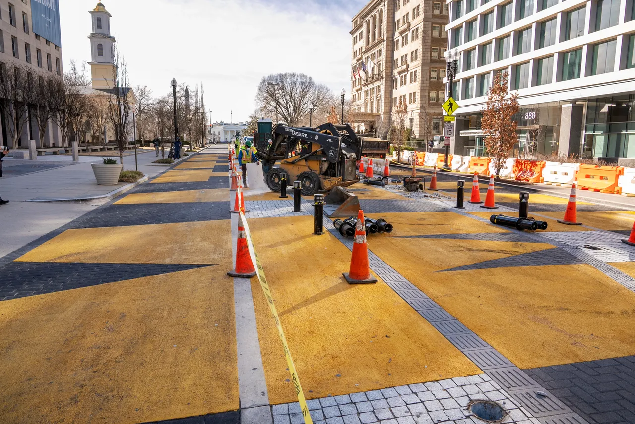 After Republican pressure, US capital removes 'Black Lives Matter' street mural near White House