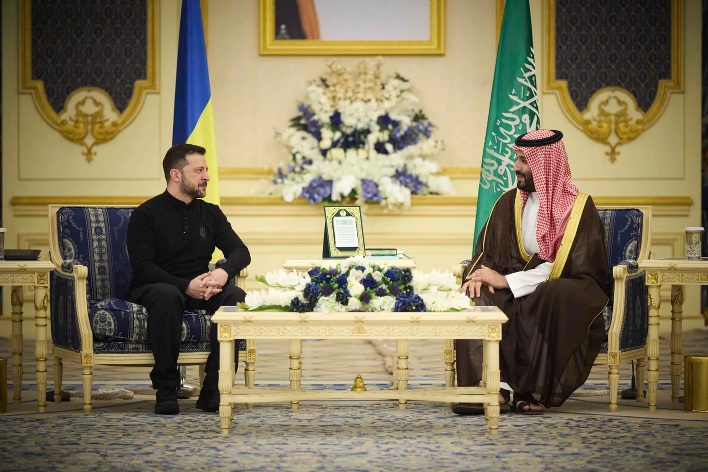Zelenskyy dhe princi saudit bien dakord për koordinim të përpjekjeve për paqe me Rusinë