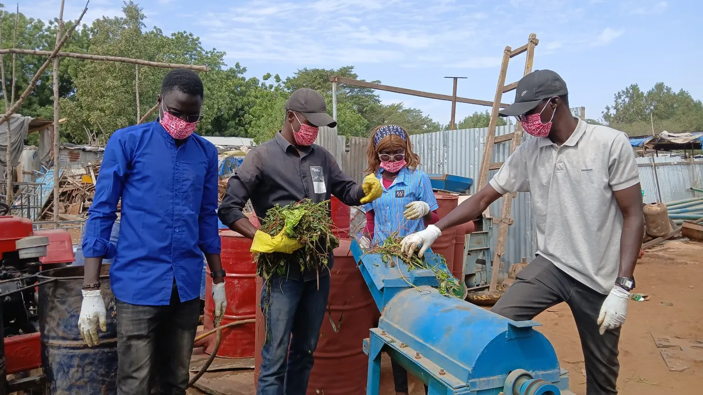 Nothing goes to waste in Ndoubanadji's biogas start-up in Chad