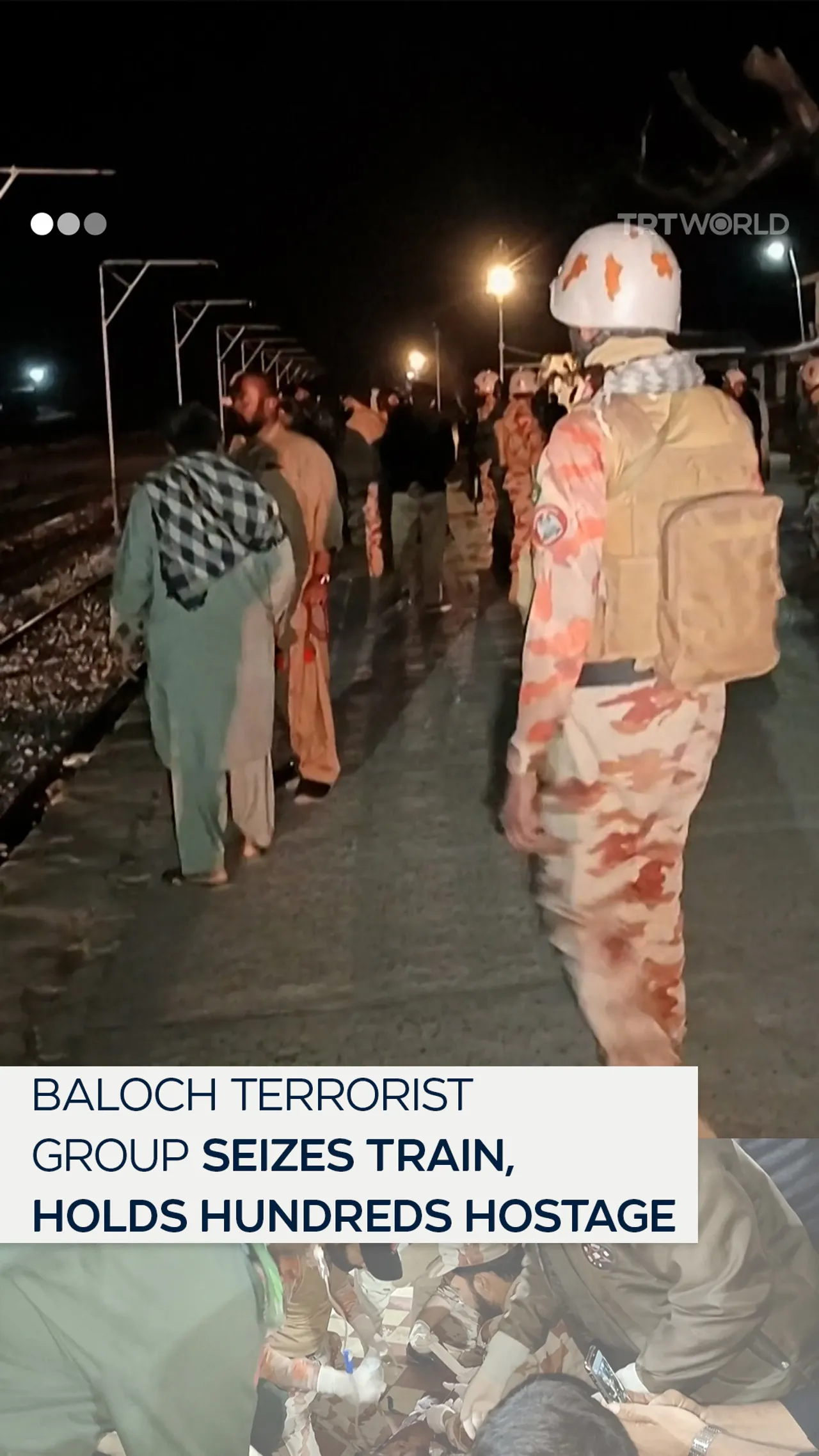 Dozens freed, hundreds still held hostage on train seized by Balochistan Liberation Army