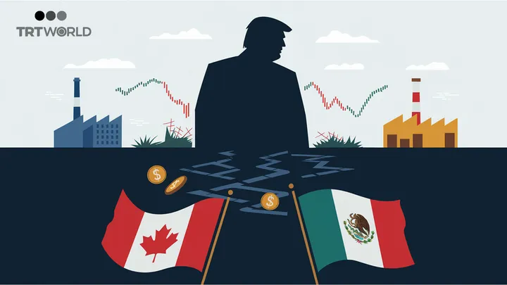 'Pengisytiharan perang' — Rakyat Kanada dan Mexico bertindak balas terhadap perang perdagangan Trump