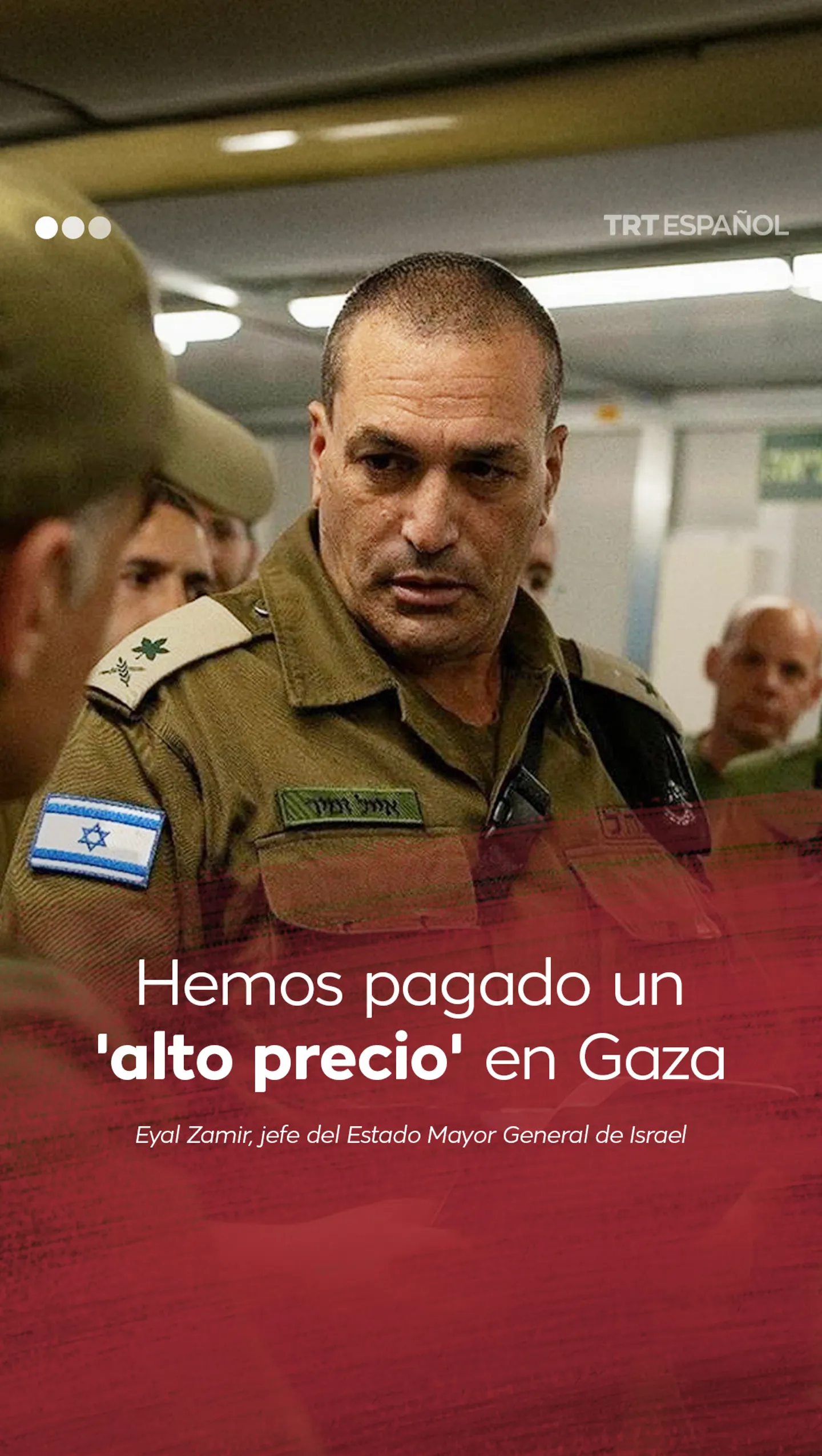 Eyal Zamir, jefe del Estado Mayor General de Israel