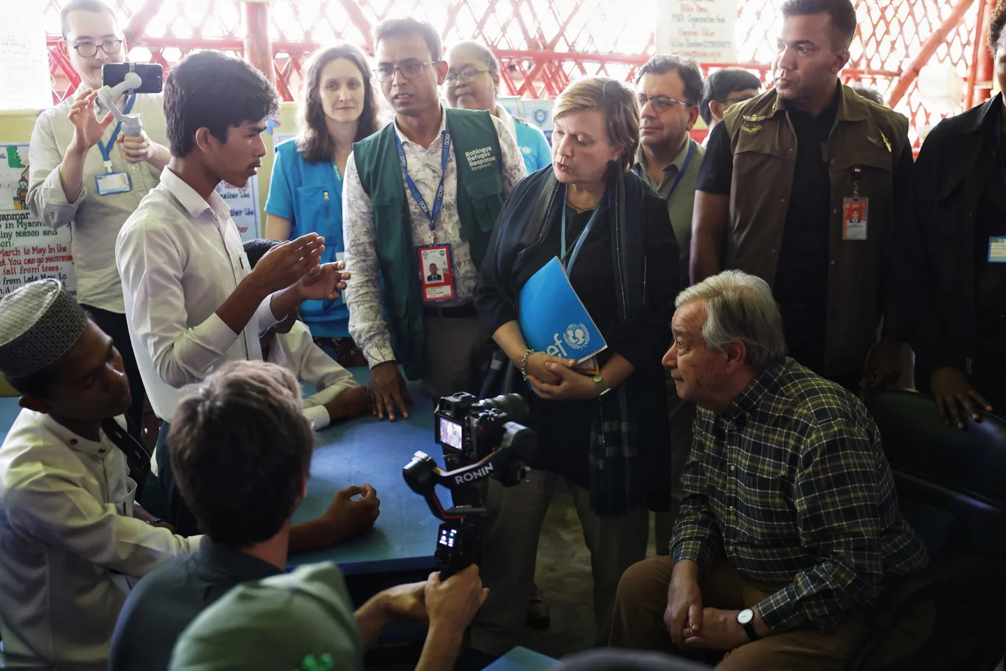 UN chief calls Western aid cuts 'a crime'