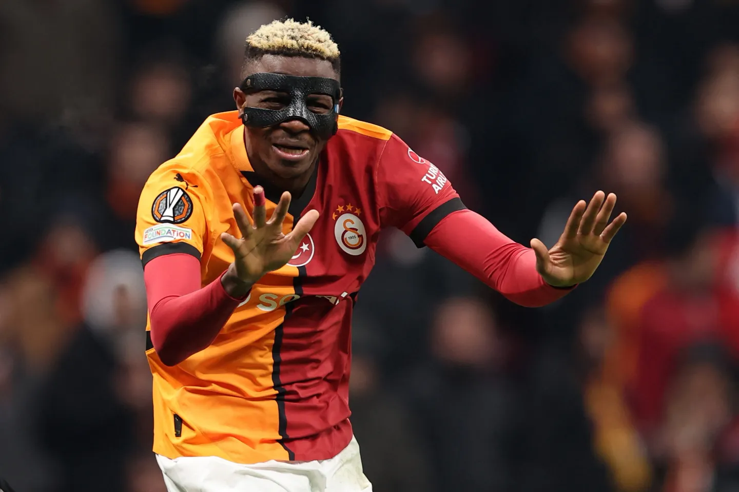 SuperLig turque : Osimeh marque son premier triplé avec Galatasaray