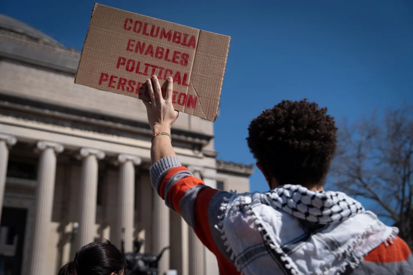 Jewish student says expelled from Columbia for protesting 'US-backed' Israeli genocide in Gaza
