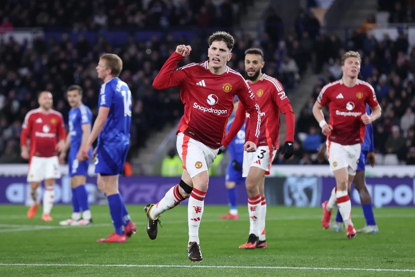 Manchester United's Amorim senses 'good sign' after win over Leicester City