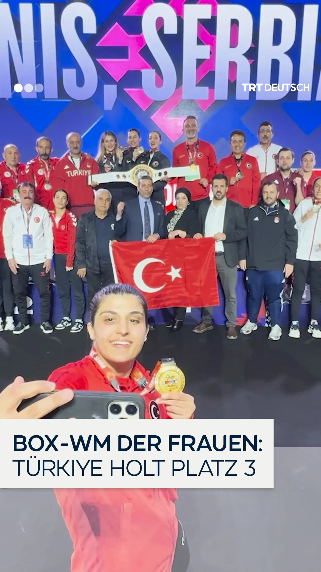 Box-WM der Frauen:
Türkiye holt Platz 3