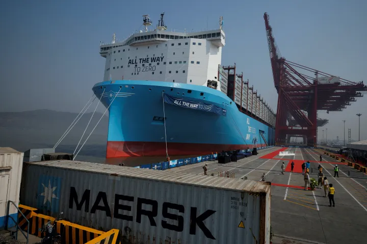 Mærsk afviser at have fragtet våben til Israel under krigen mod Gaza