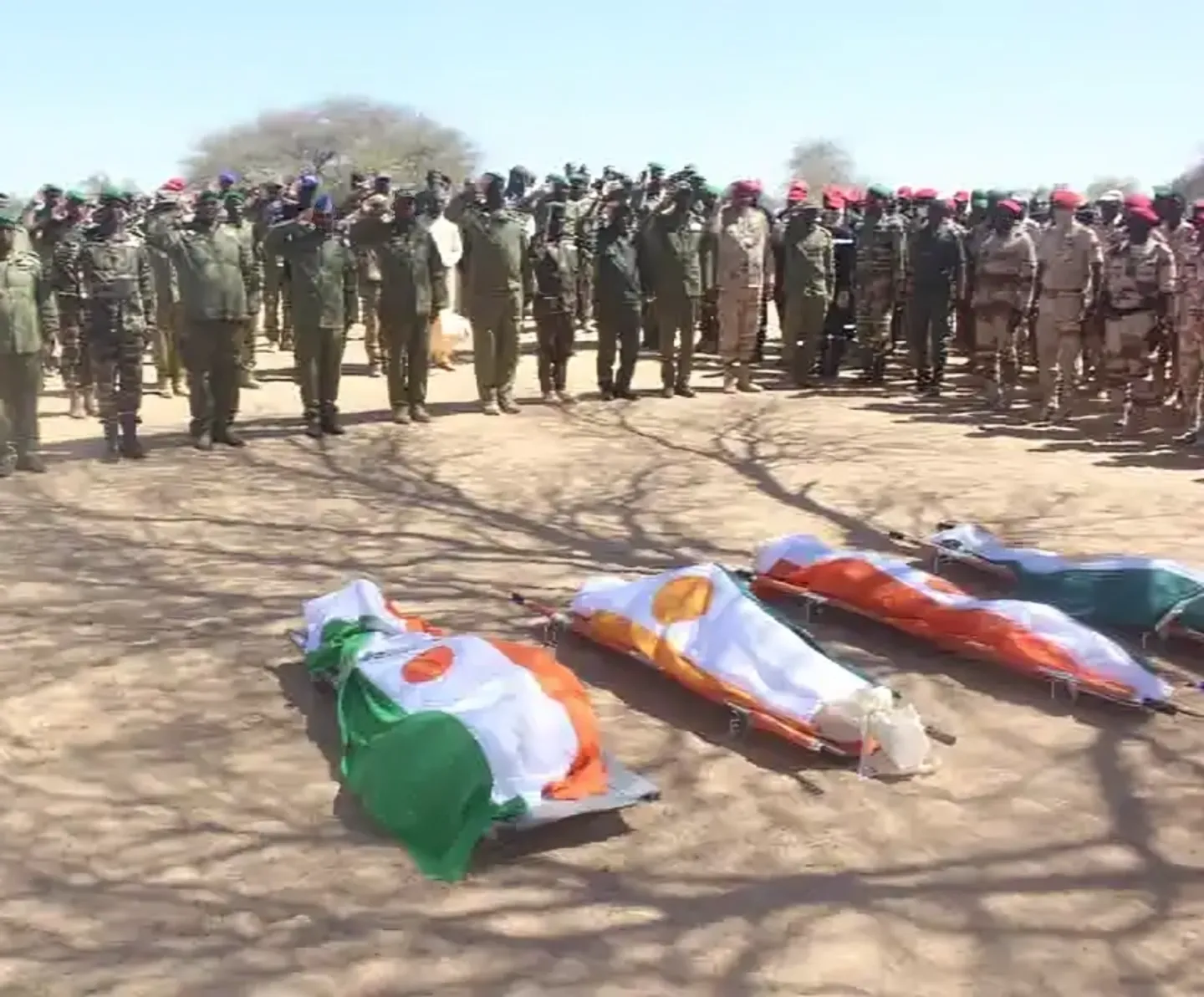 An yi jana’izar sojojin Nijar huɗu da aka kashe a harin Diffa