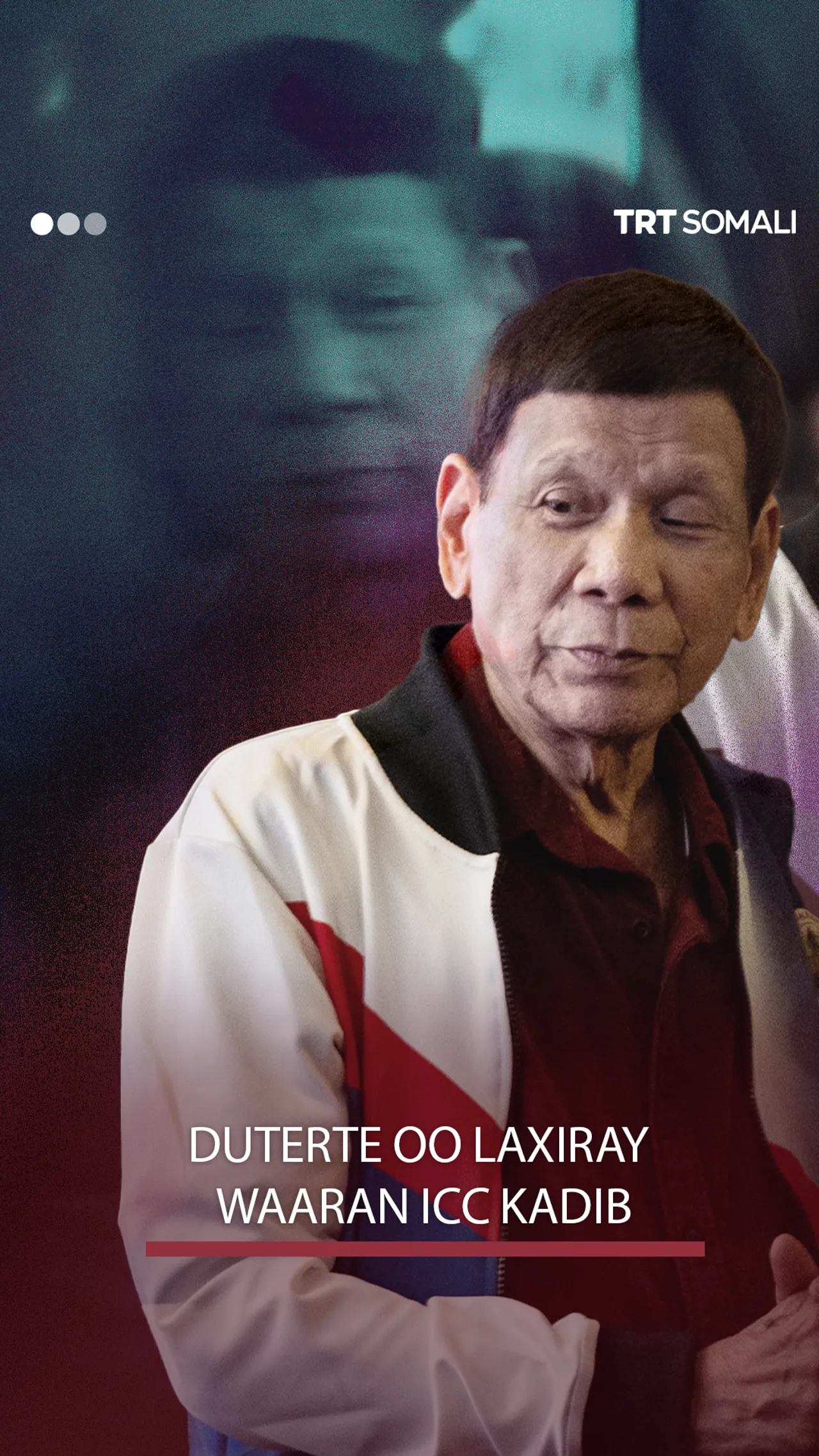 MW hore ee Filibiin Duterte oo lagu xiray waaran xarig ah oo ICC ay soo saartay