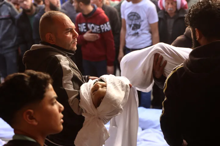 Brutal Israeli air strikes kill 150 Palestinian children in Gaza