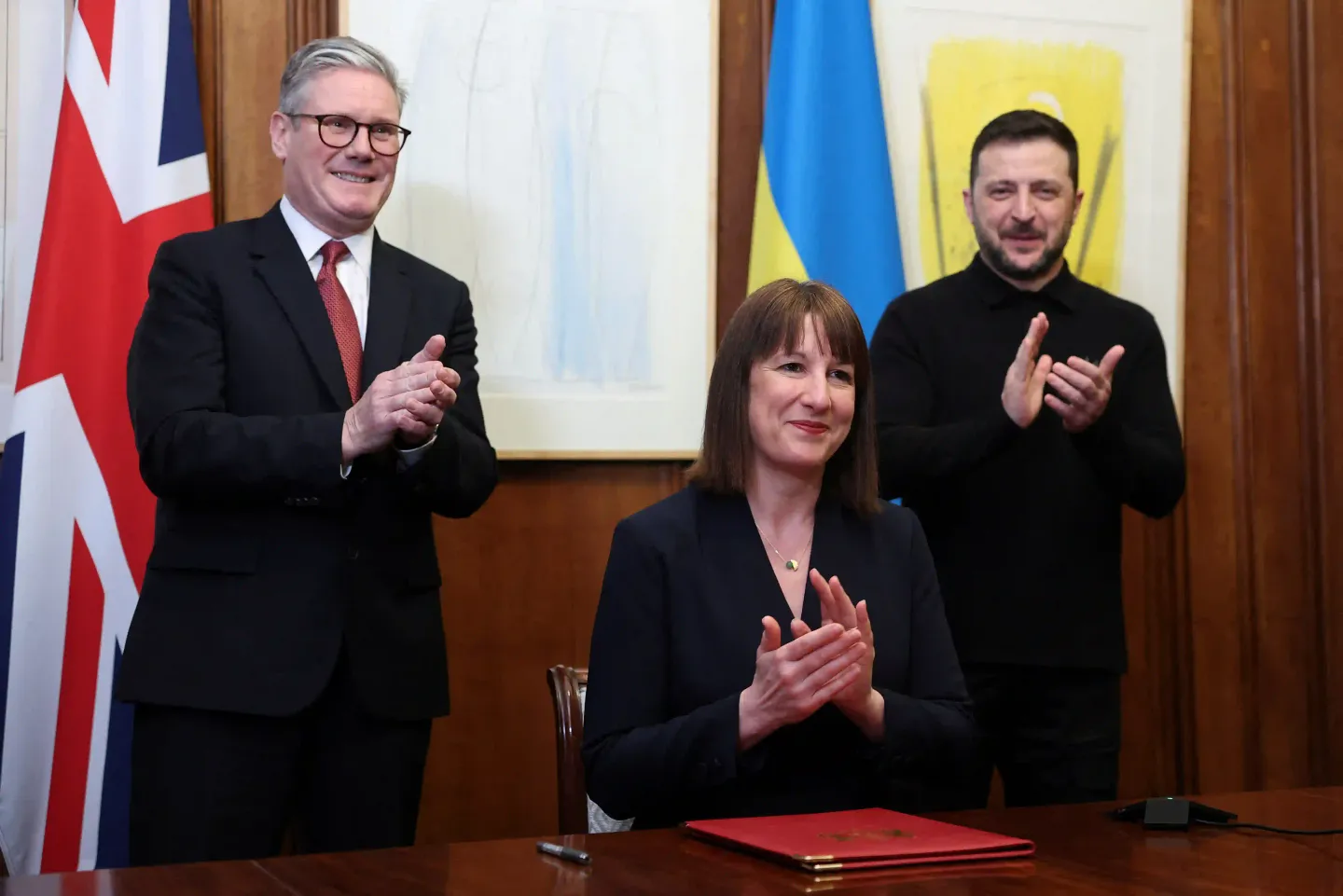 UK backs Ukraine with loan for defence boost