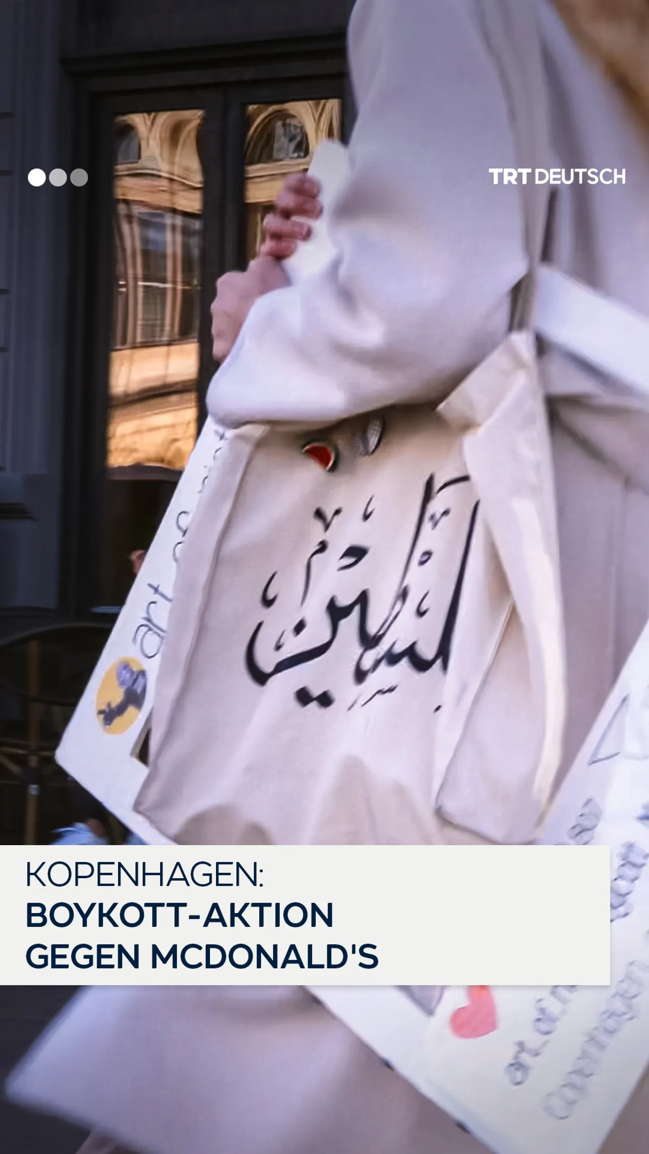 Kopenhagen:
Boykott-Aktion
gegen McDonald's