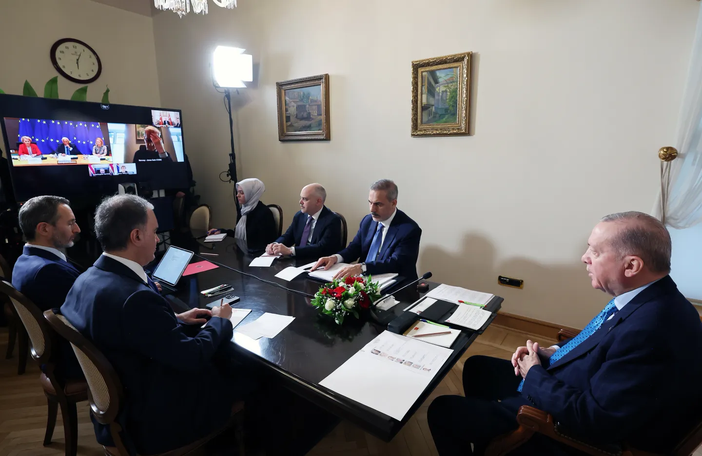 Erdogan učestvovao na virtualnom sastanku evropskih lidera o Ukrajini i odbrani