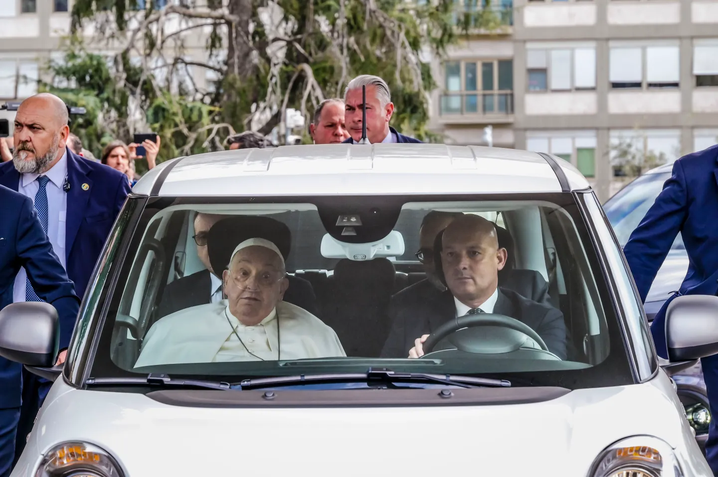 Pope Francis out of hospital