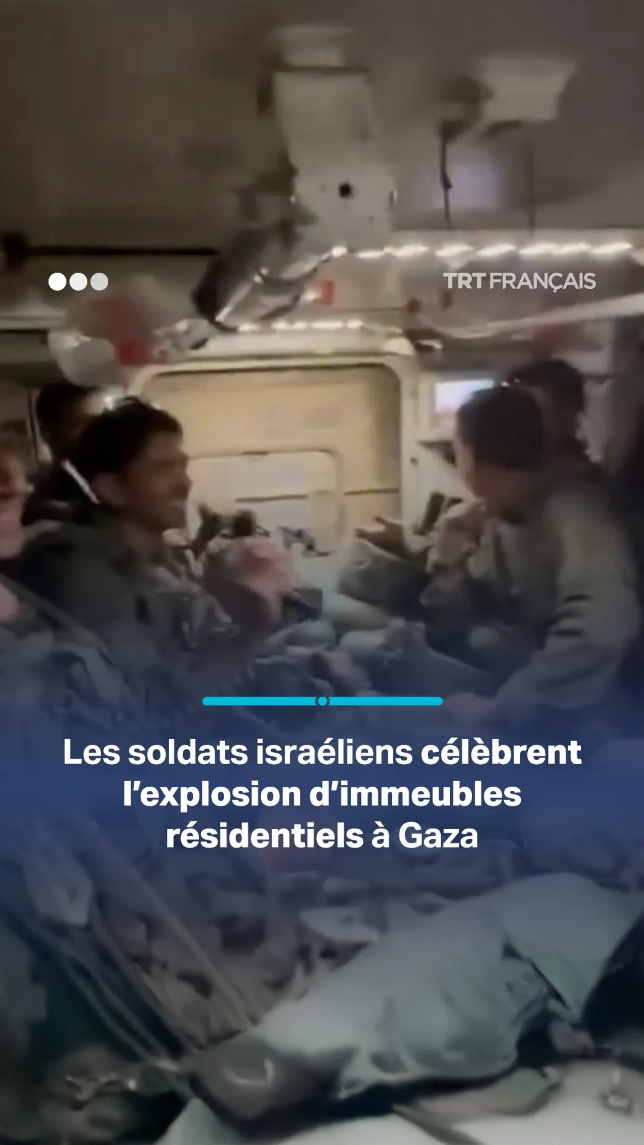 Les soldats israéliens célèbrent l’explosion des immeubles résidentiels à Gaza