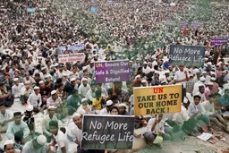 Eight years on, Rohingya refugees demand return as Bangladesh says it ran out of resources