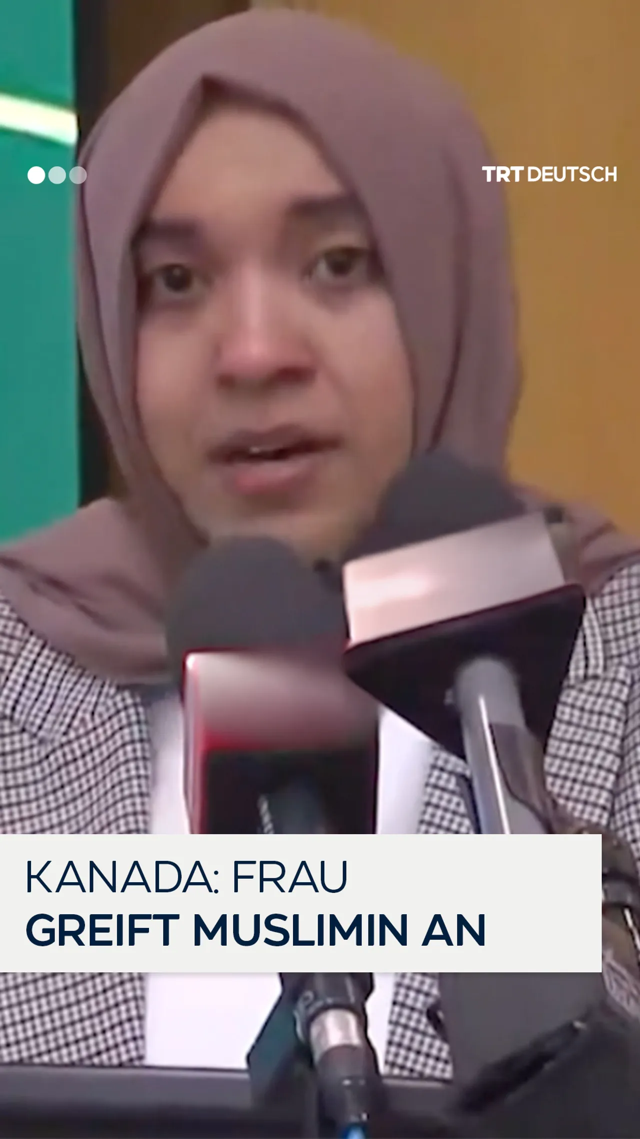 Kanada: Frau
greift Muslimin an