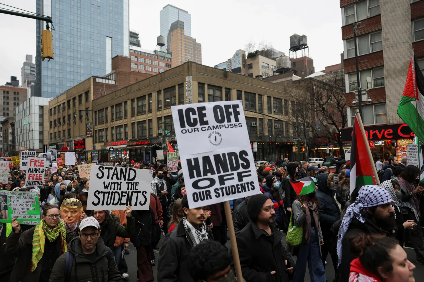 Pro-Palestine Columbia University student sues Trump admin to stop her deportation