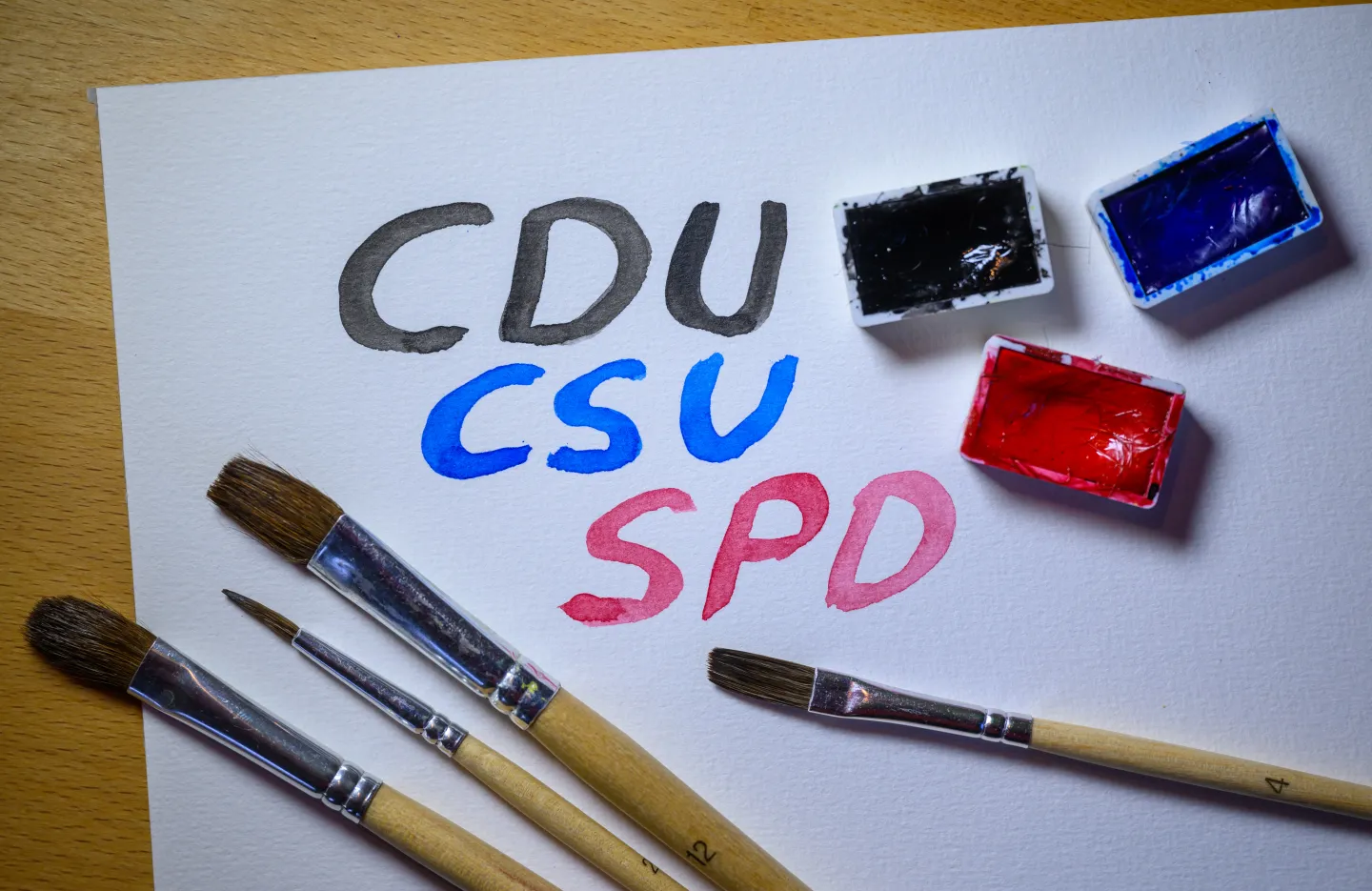 „Groko“, „Schuko“, „Blackrot“ – Namenssuche für Koalition