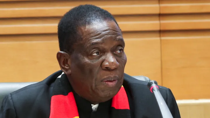 Zimbabwe president moves army chief to sports docket