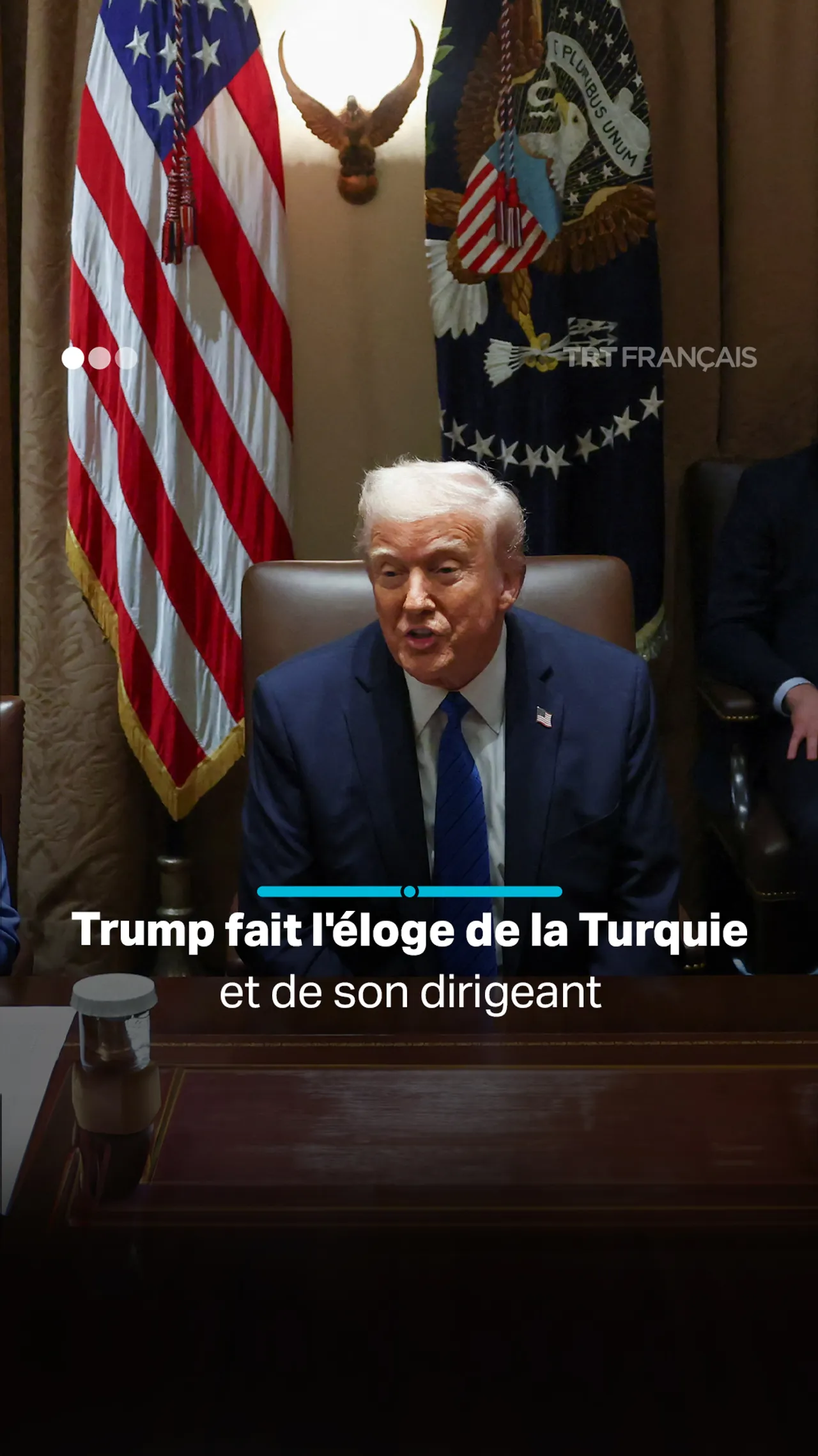 Trump fait l'éloge de la Turquie
