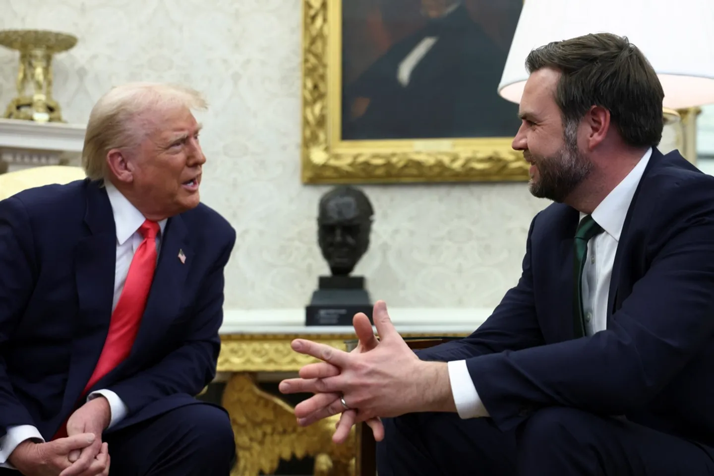 Trump bekräftigt vor Vance-Besuch Anspruch der USA auf Grönland