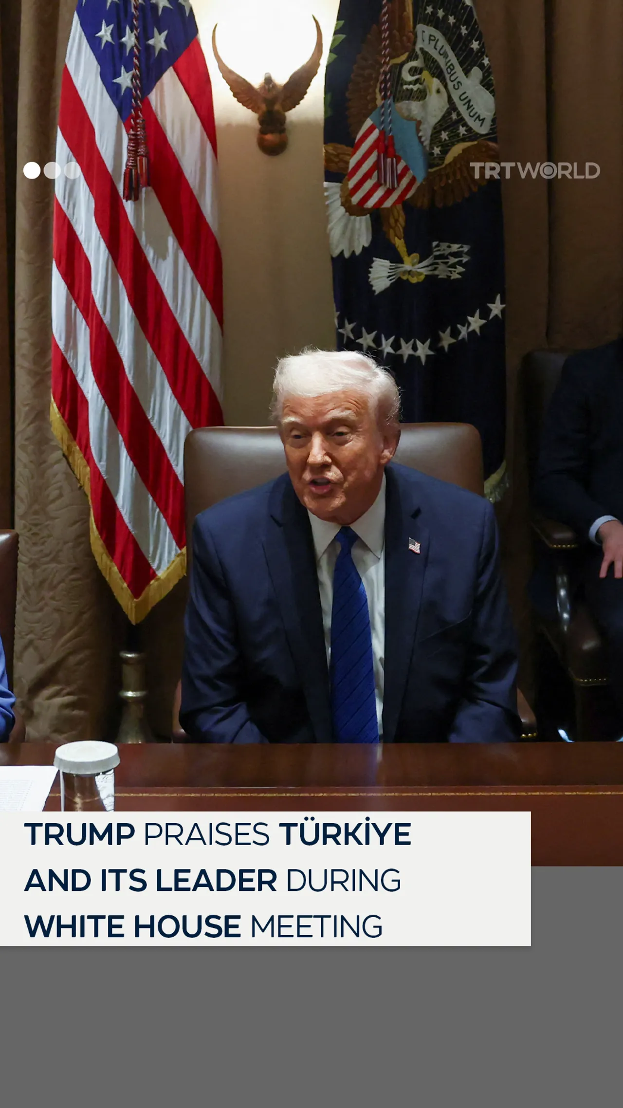 Trump praises Türkiye and its leader during White House meeting