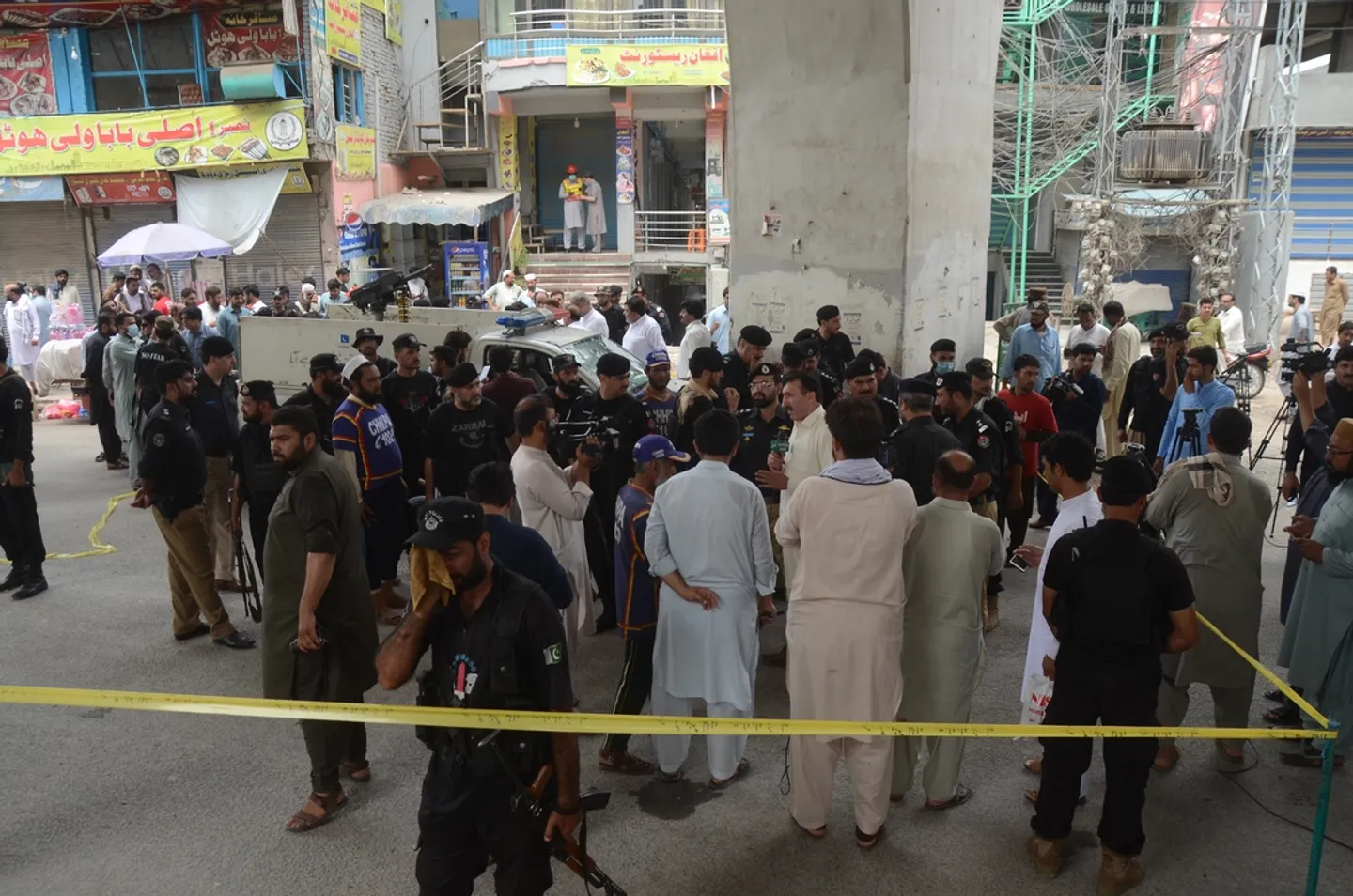 At least five civilians killed after militant attack on bus in southwest Pakistan